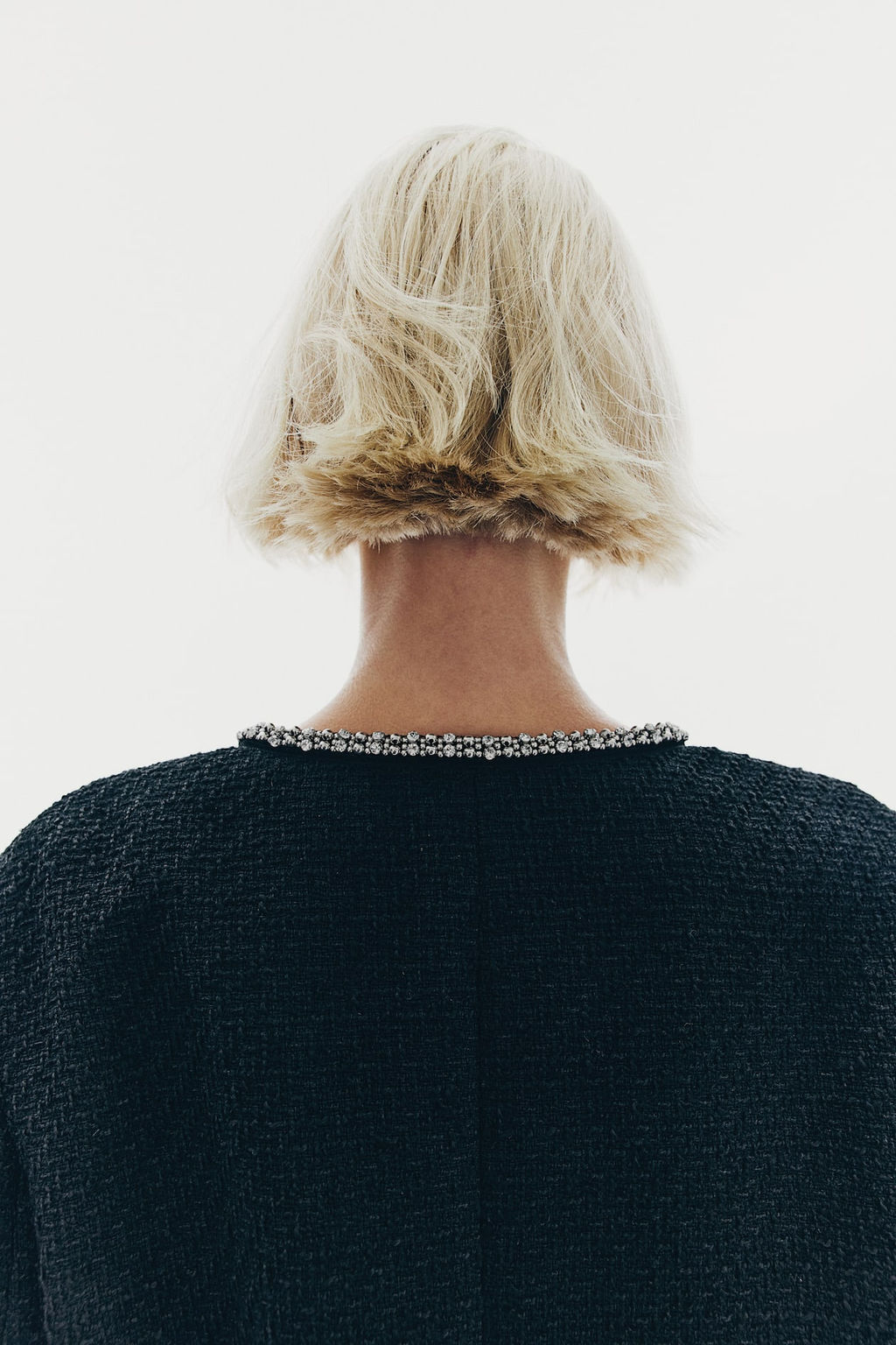 Chaqueta de boucle con strass - H&m фото 3
