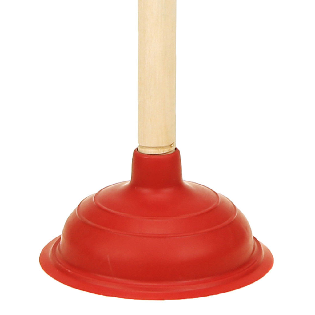 Вантуз резиновый д13см, деревянная ручка с резьбой 42см (Китай) ДОПУСКАЮТСЯ потертости на резиновом основании. Товар возврату и обмену не подлежит. - Домашняя Мода фото 2