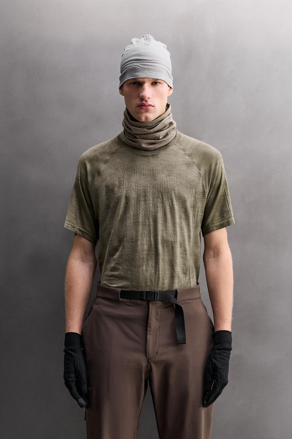 WOOL BLEND BASE LAYER T-SHIRT - Zara фото 2