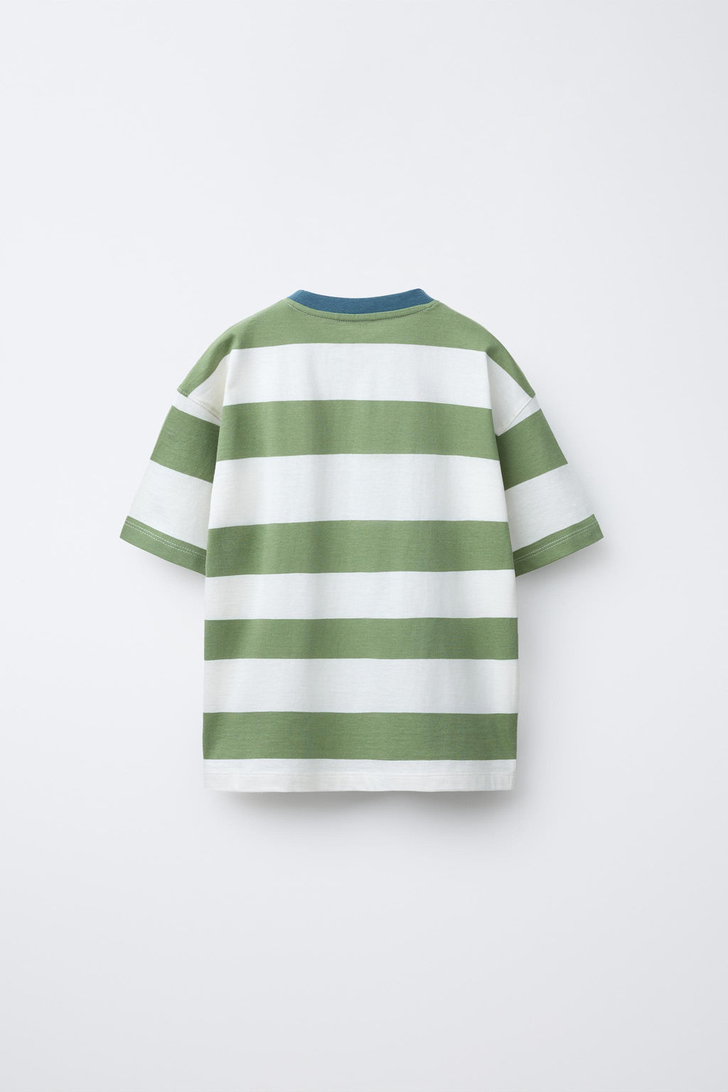 WIDE STRIPE T-SHIRT - Zara фото 2