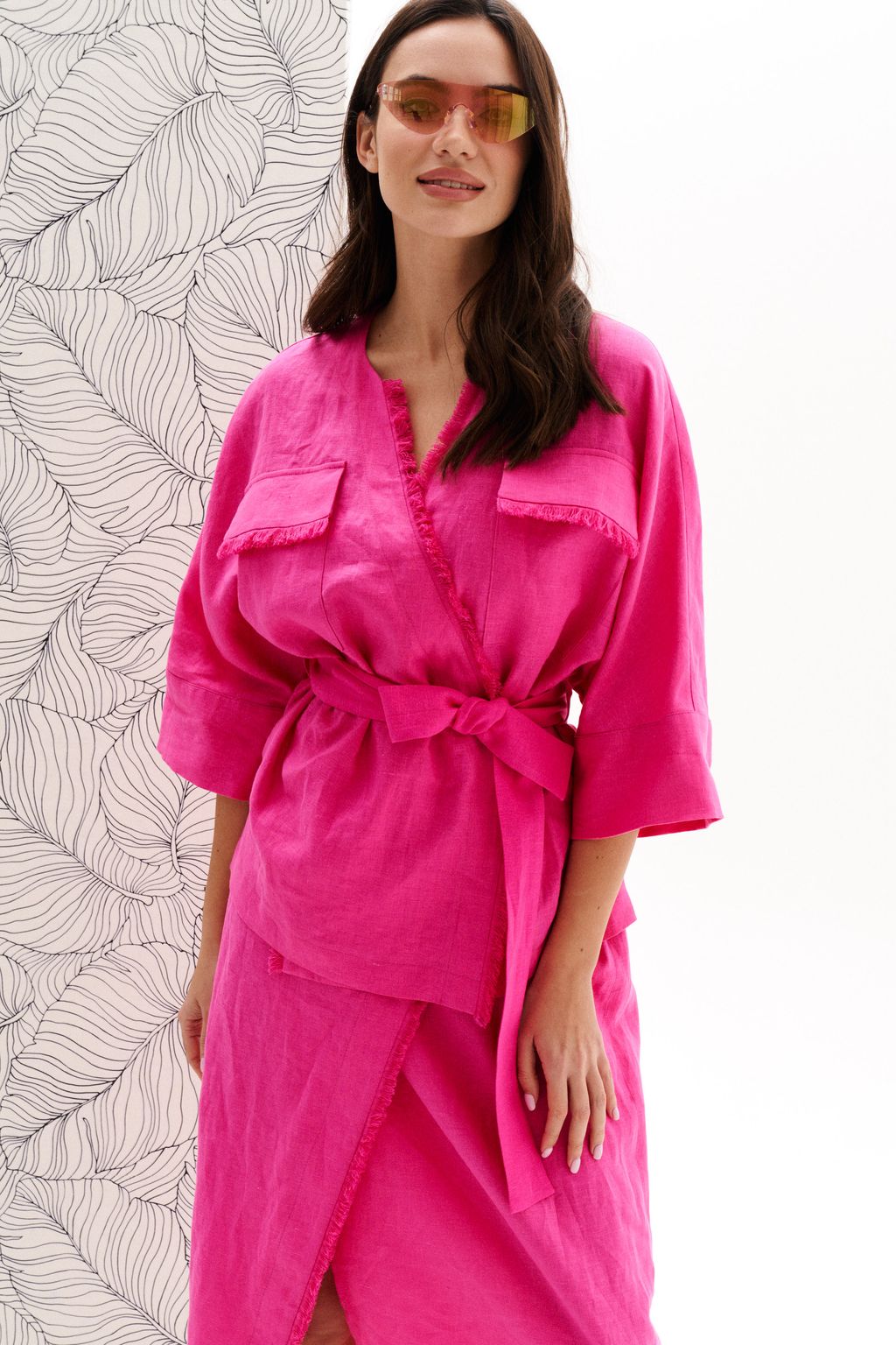 Комплект изо льна с вискозой - Elletto фото 8