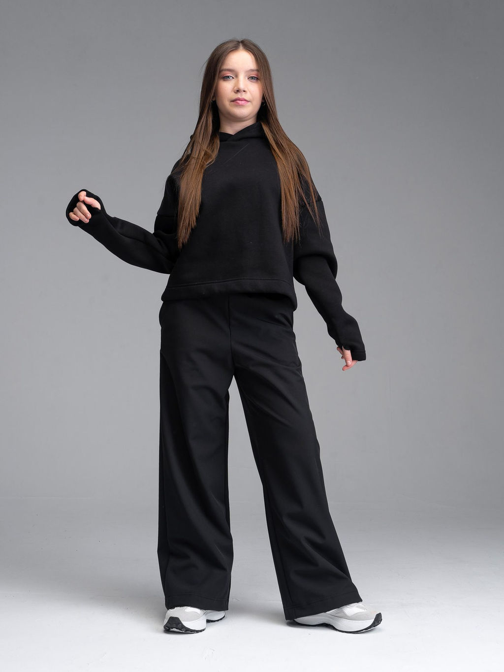 Брюки черные