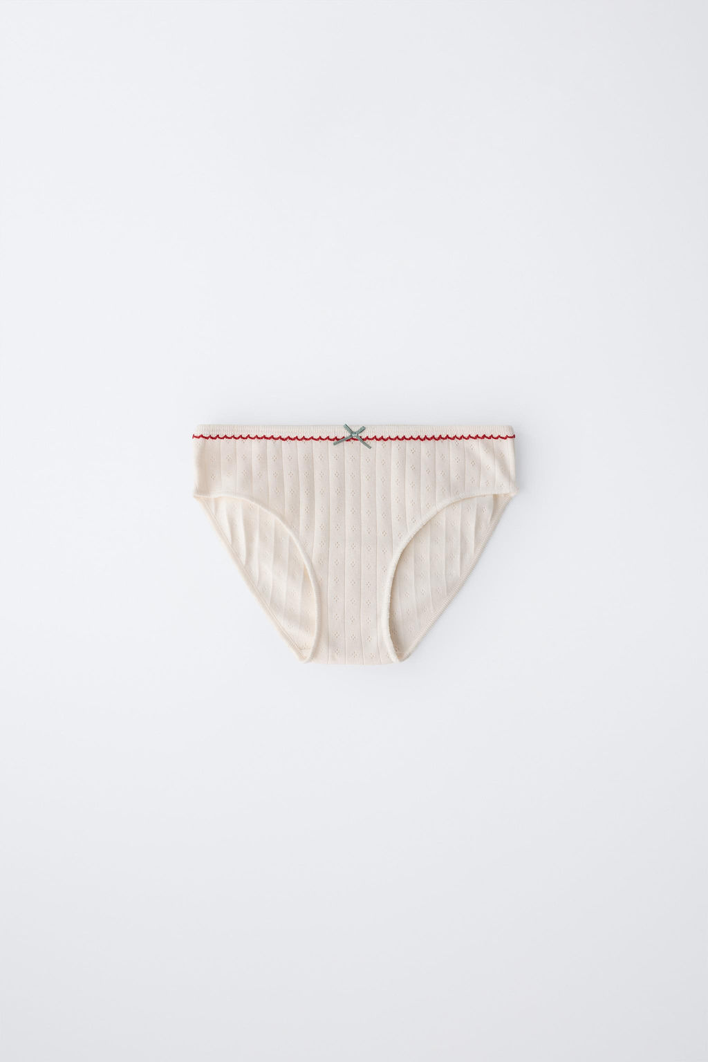 AGES 6-14 / POINTELLE T-SHIRT AND BRIEF PACK