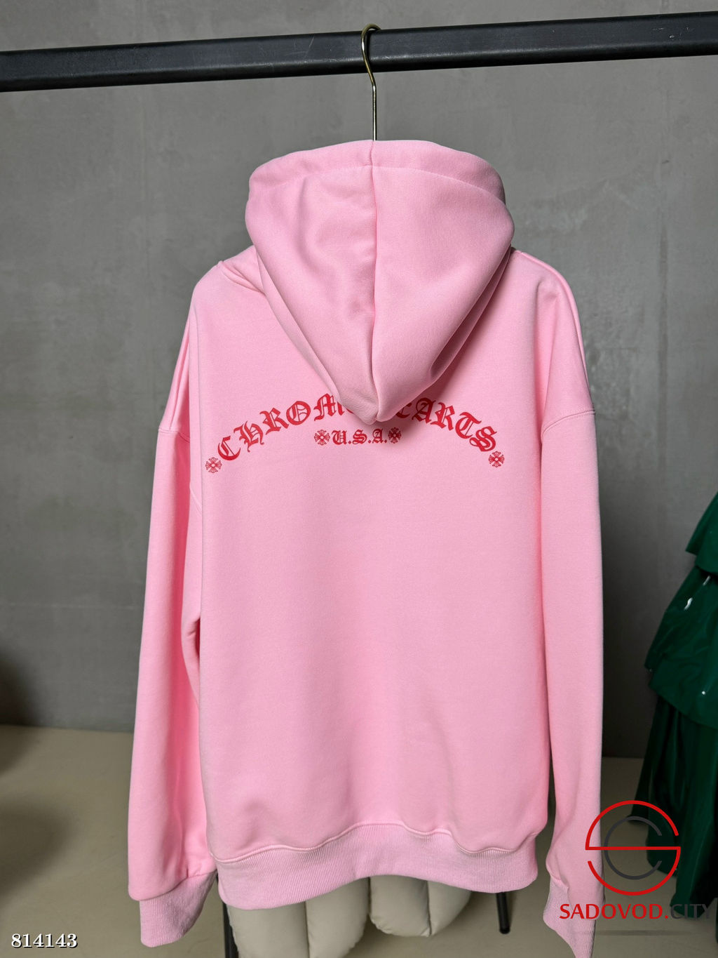 Худи женское однотонное