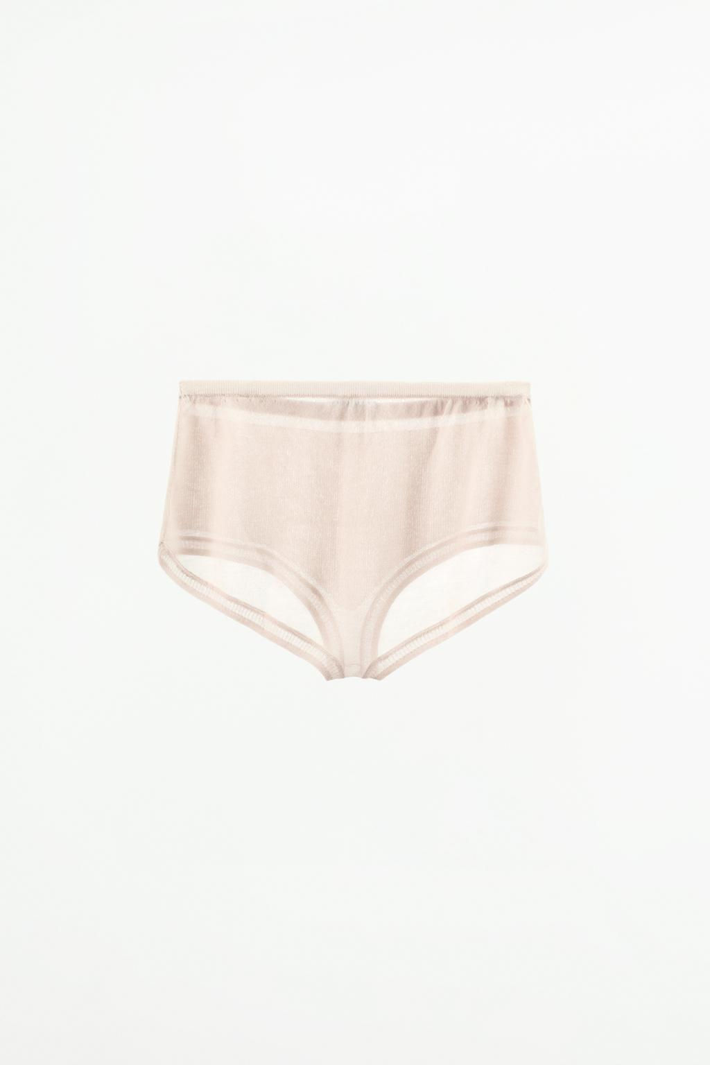 FINE KNIT BRIEFS WITH SEQUINS - Zara фото 5
