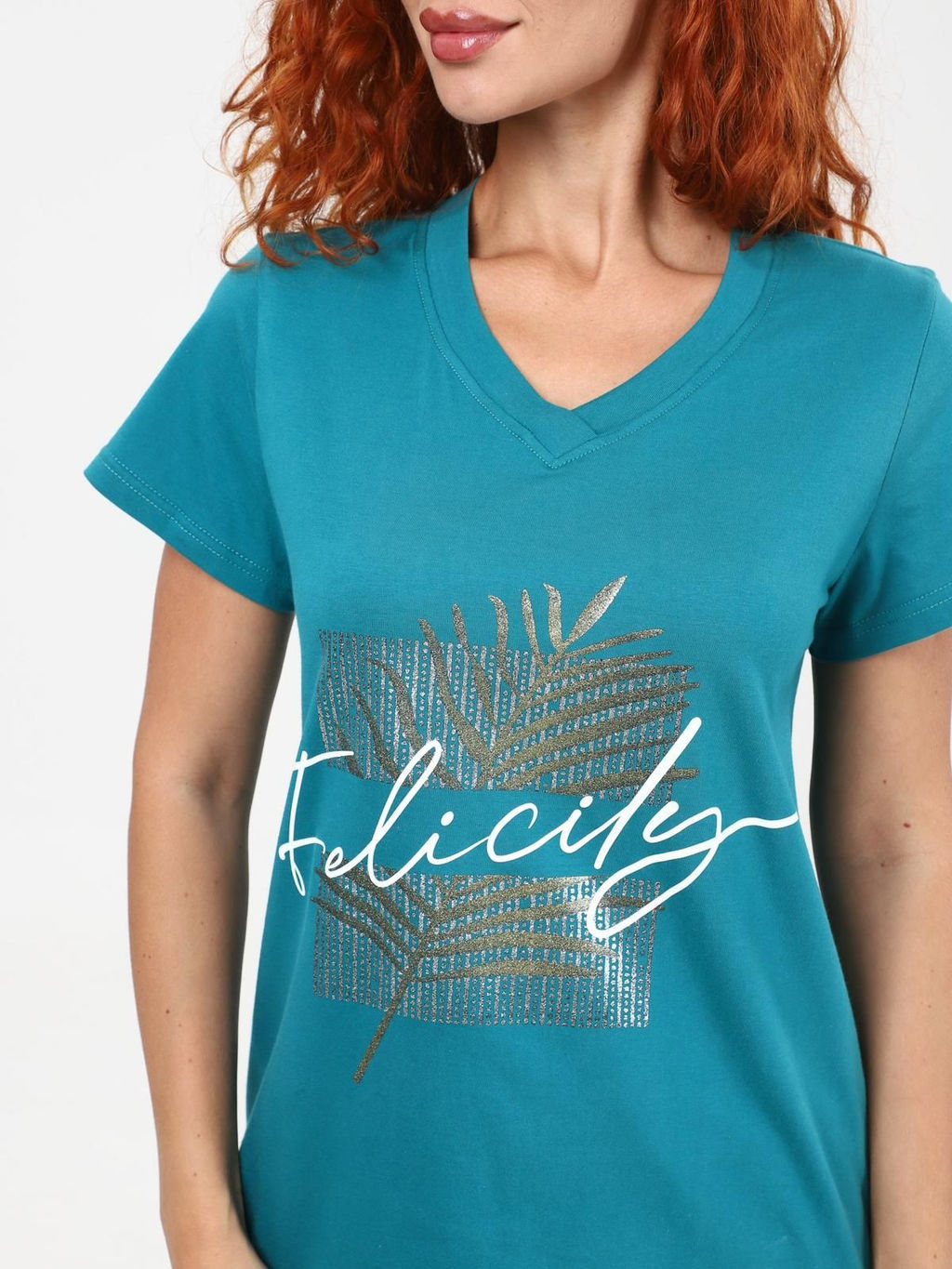 IV-CAPRIZ Колеус - футболка петроль