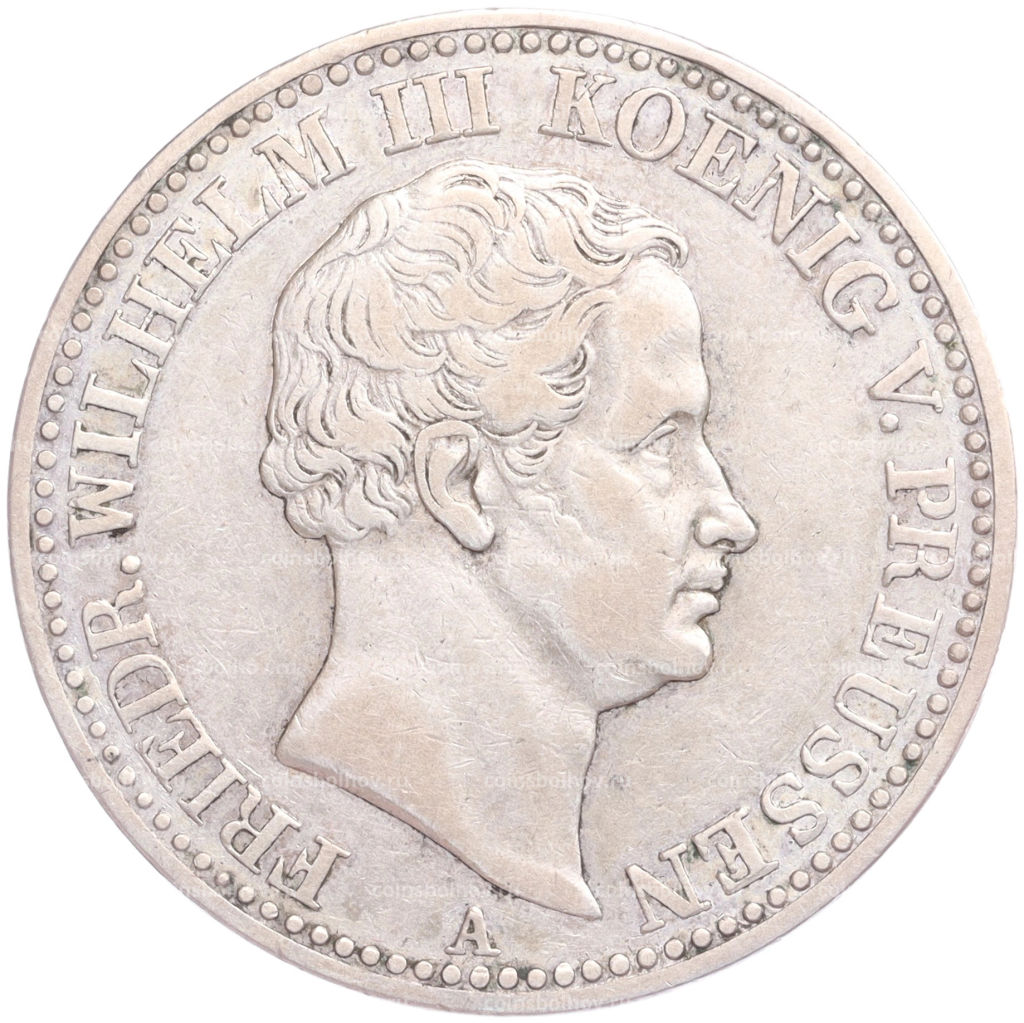 Монета 1 талер 1835 года Германские государства Пруссия (Горный талер)