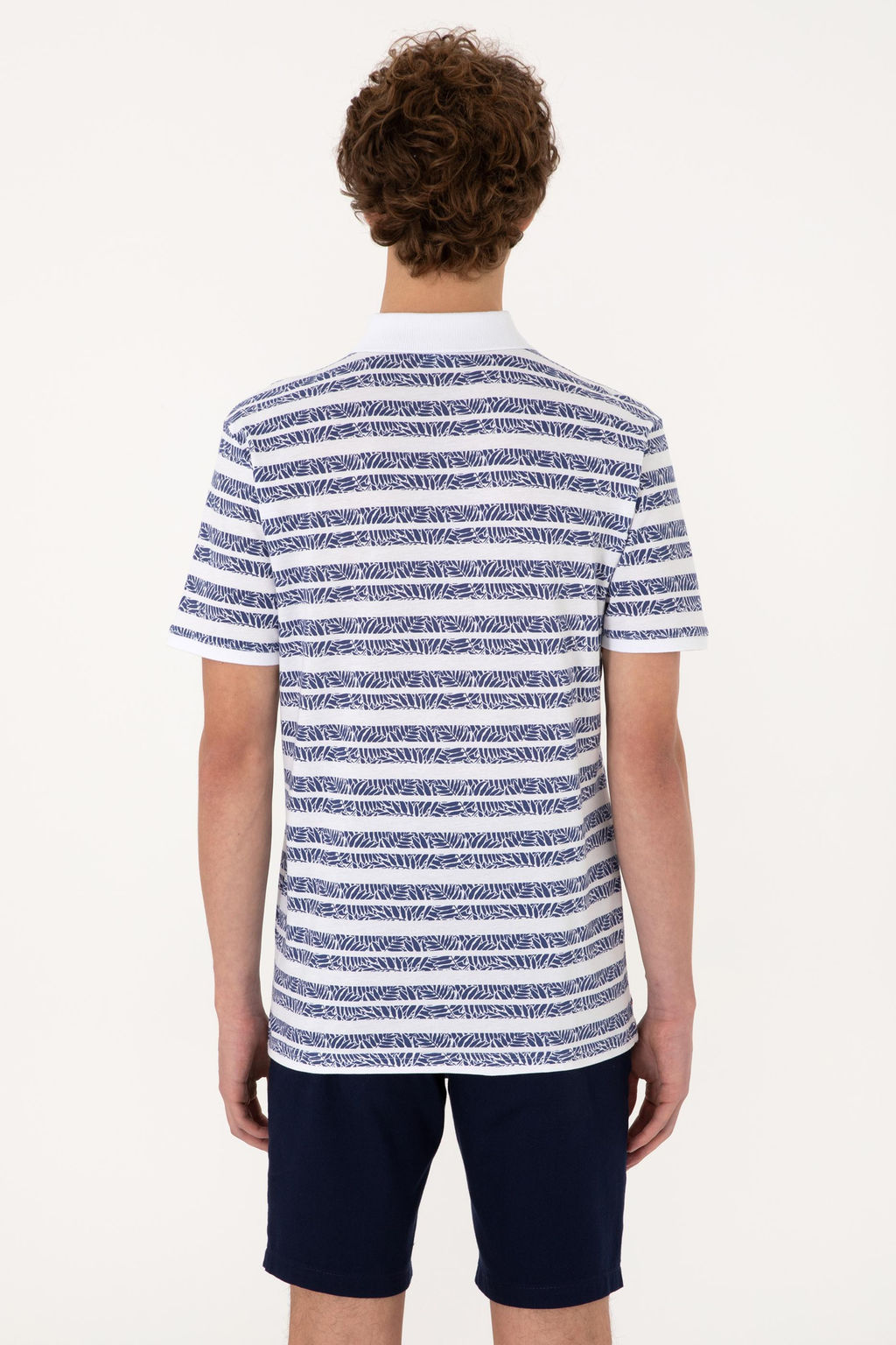 Erkek Regular Fit Polo Yaka A__k Lacivert Ti__rt Sepette S_rpriz _ndirim - U.s. polo assn фото 5