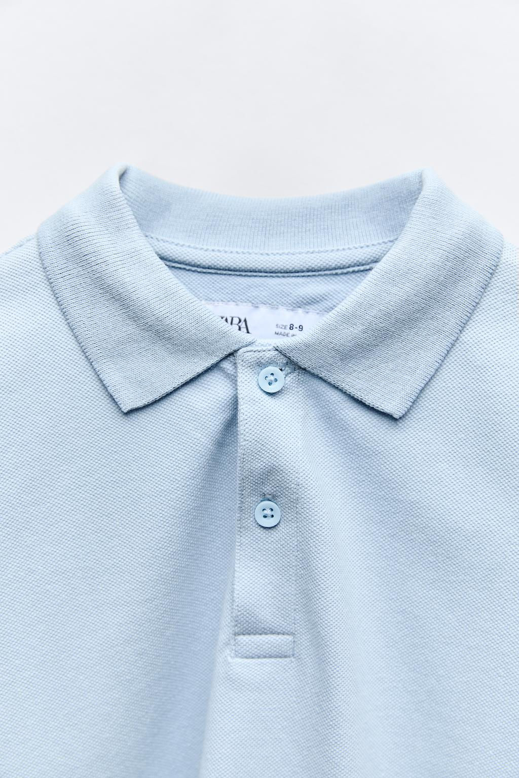PIQUE POLO SHIRT - Zara фото 6