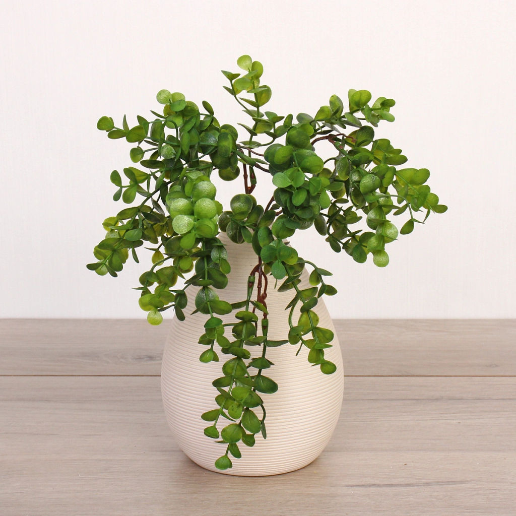 Цена за 2 шт. Искусственные цветы "Волшебство трав" 37см Эвкалипт темно-зеленый