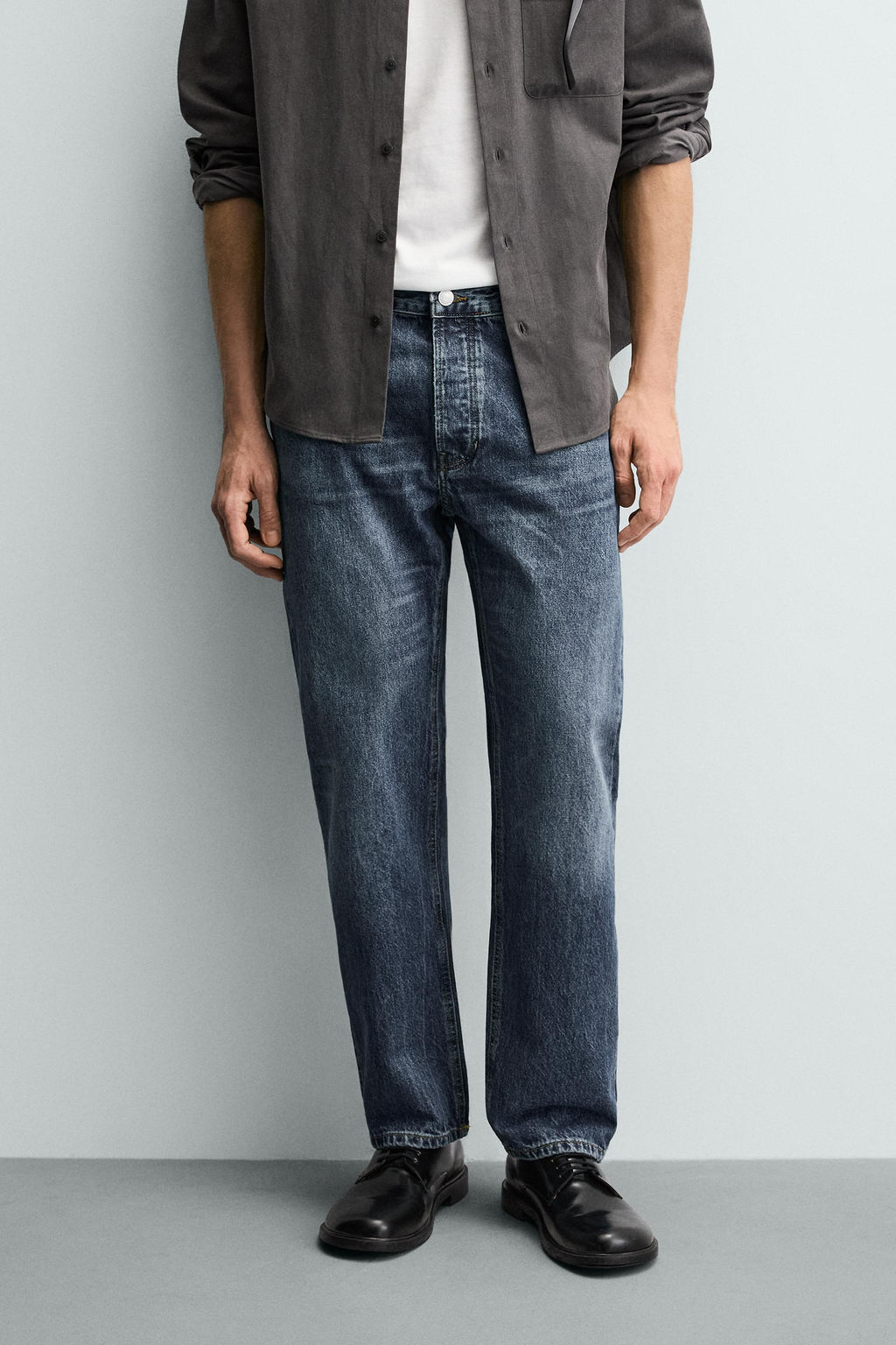 JEANS REGULAR FIT / Azul - Zara фото 11