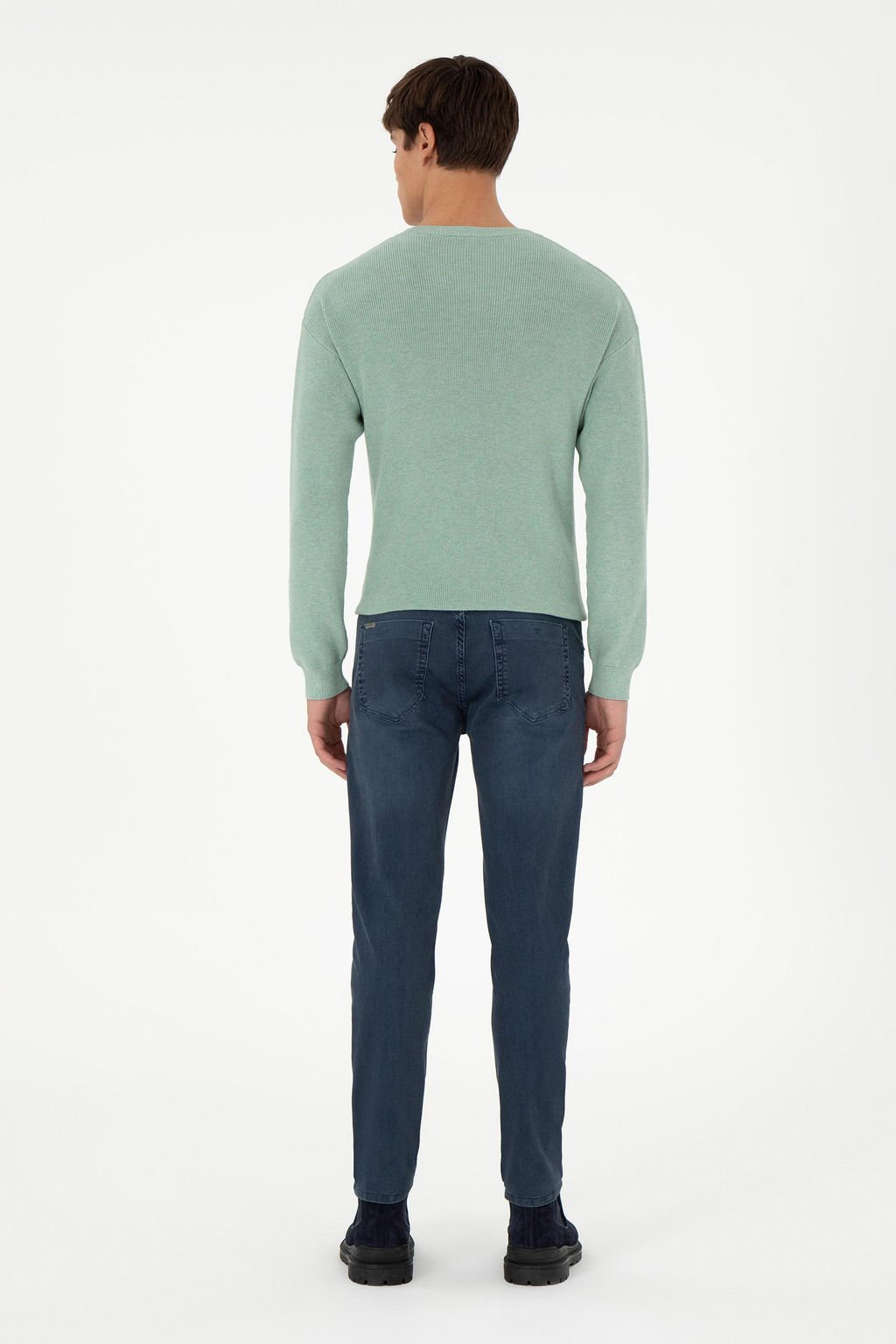 Мужские джинсовые брюки цвета индиго Неожиданная скидка в корзине - U.s. polo assn фото 4