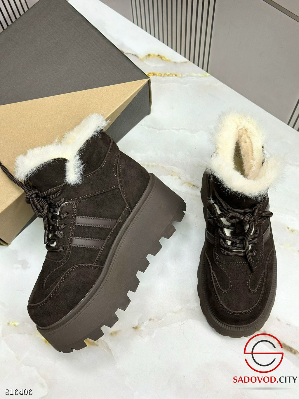Ботинки женские для зимы - Bruno фото 3