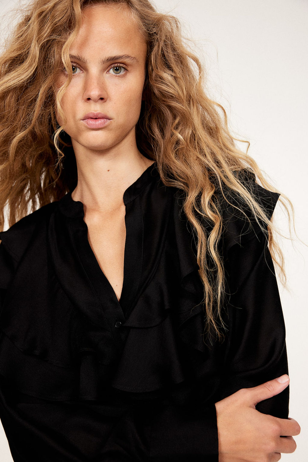 Blusa de volantes - H&m фото 3