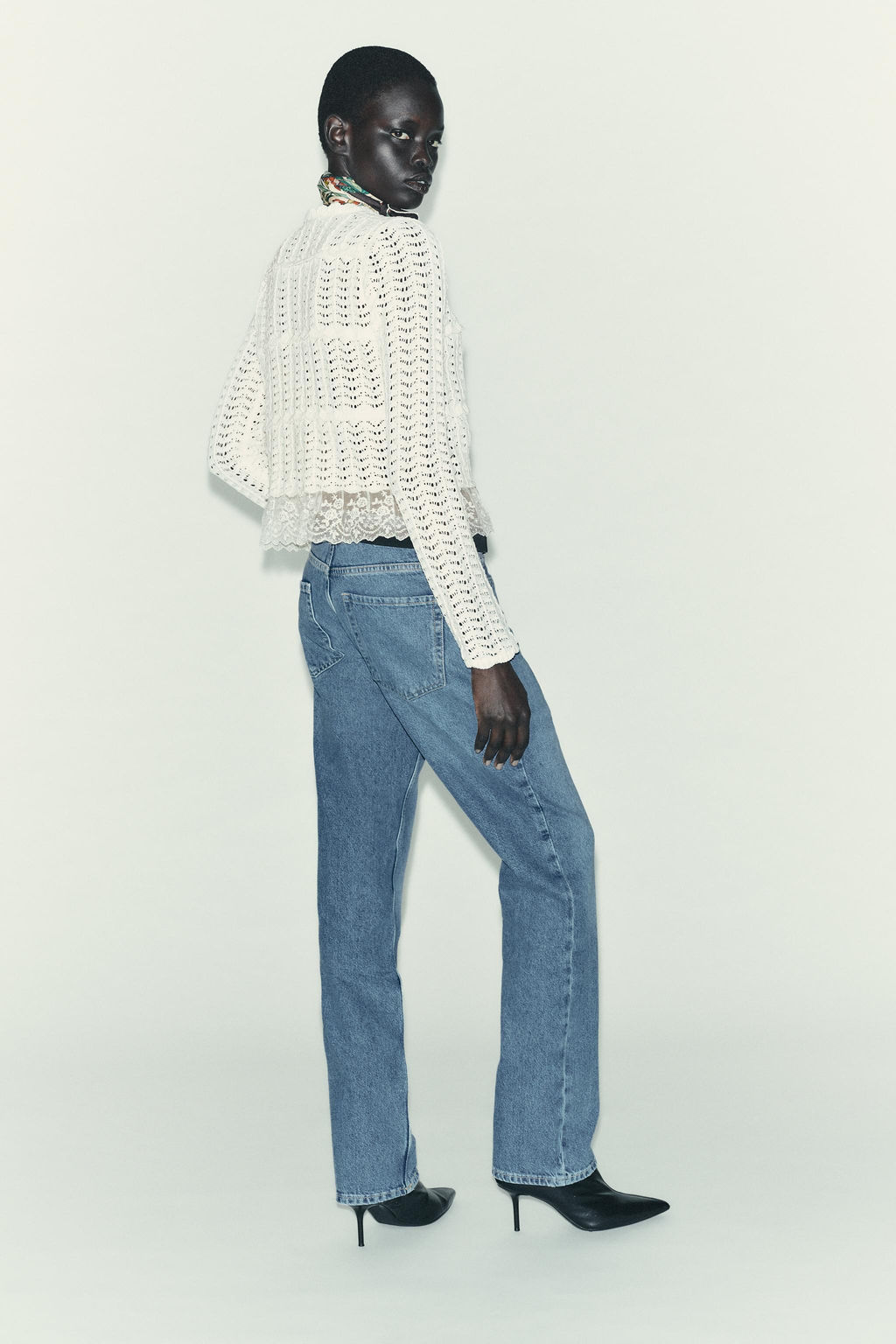 CHENILLE ROMANTIC CARDIGAN - Zara фото 3