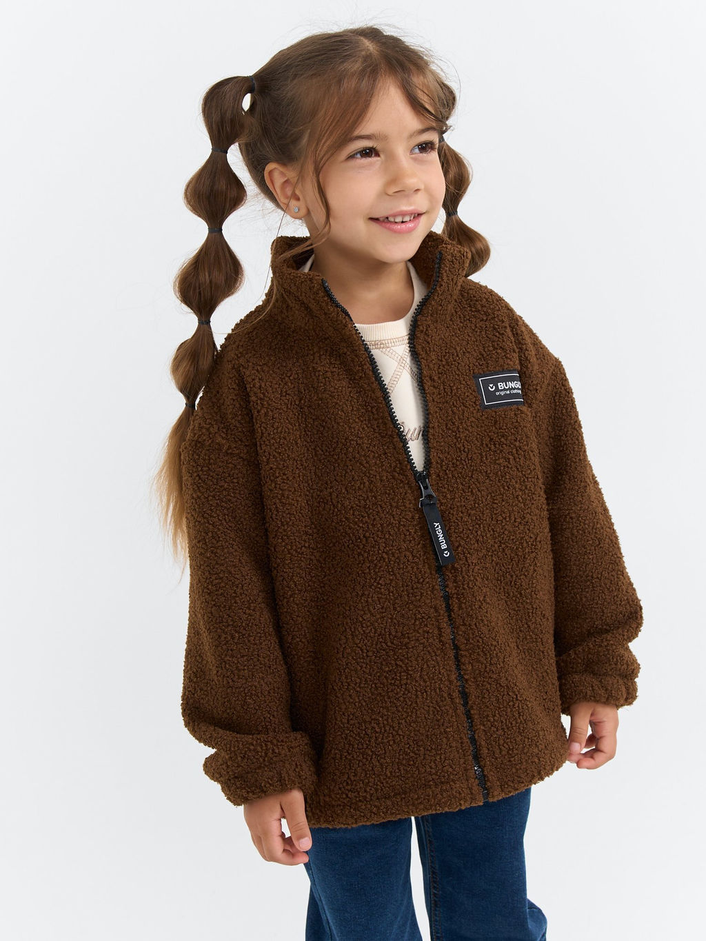 Толстовка букле Шоколад утепленная - Bungly фото 9