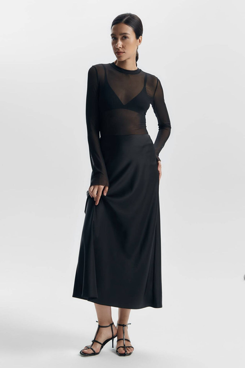 Лонгслив из сетки - Mollis фото 2