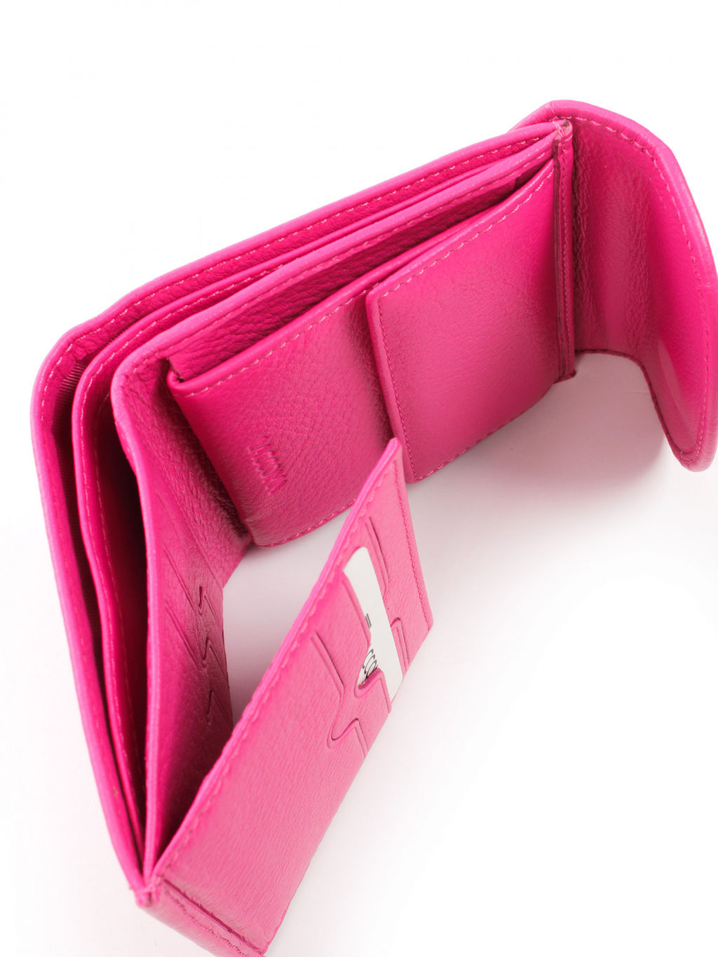 LACCOMA кошелек LA-2075-фуксия натуральная кожа  фото 5