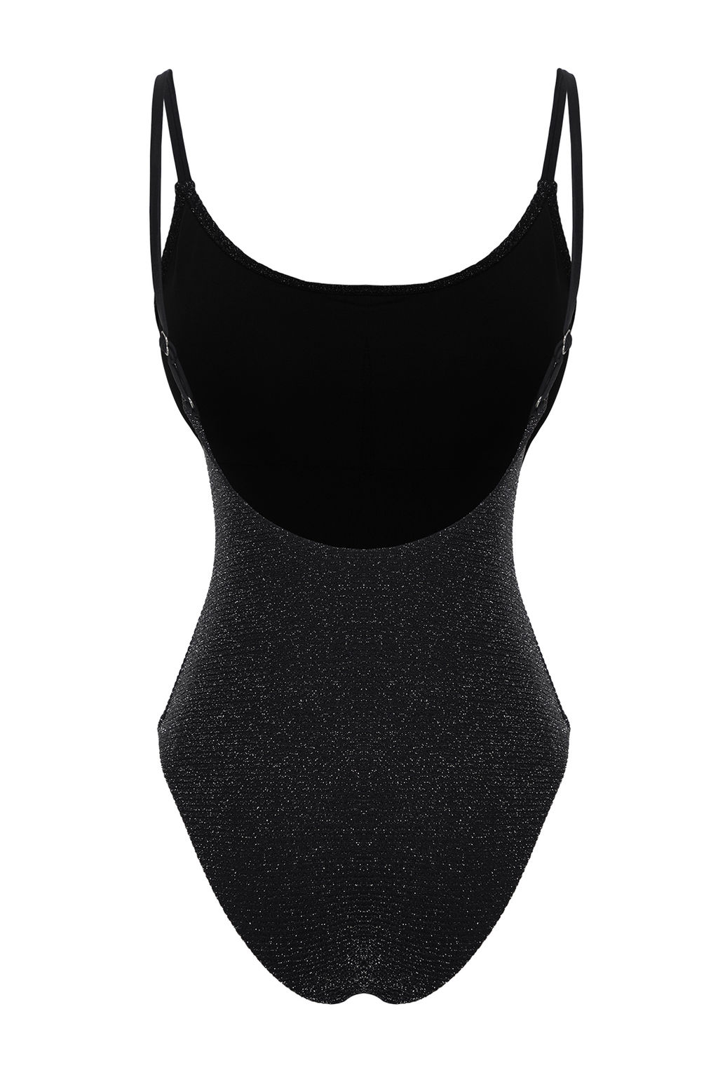 TRENDYOLMILLA Siyah Simli Regular Mayo TBESS24MA00112 фото 8