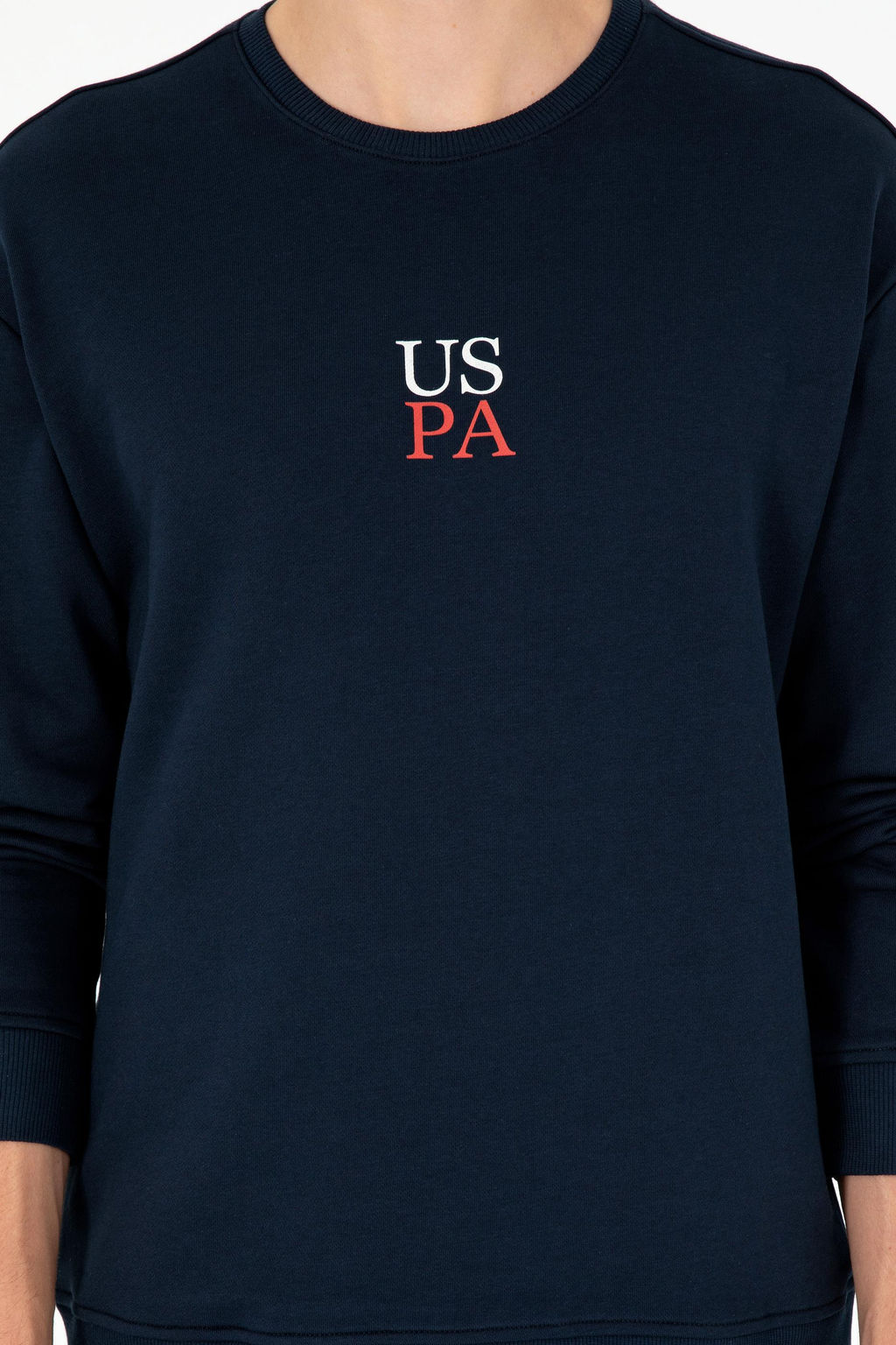 Мужской темно-синий базовый свитшот Неожиданная скидка в корзине - U.s. polo assn фото 6