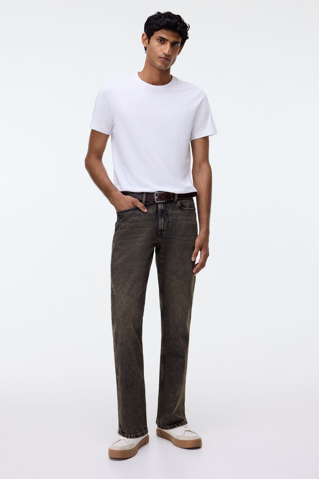 Straight Regular Jeans - H&m фото 7