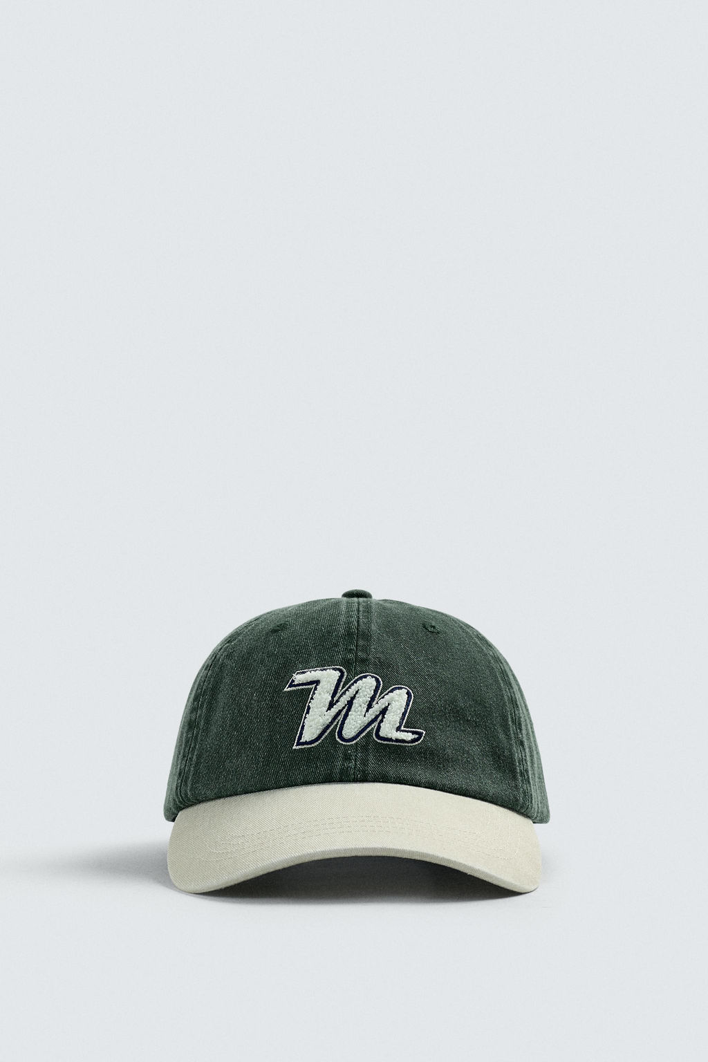 GORRA PARCHE LETRA / Verde - Zara фото 2