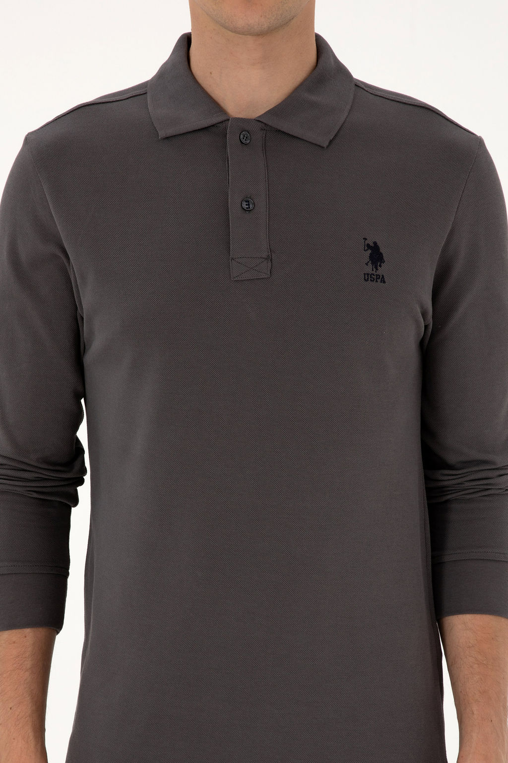 Erkek Gri Basic Sweatshirt Sepette S_rpriz _ndirim - U.s. polo assn фото 20