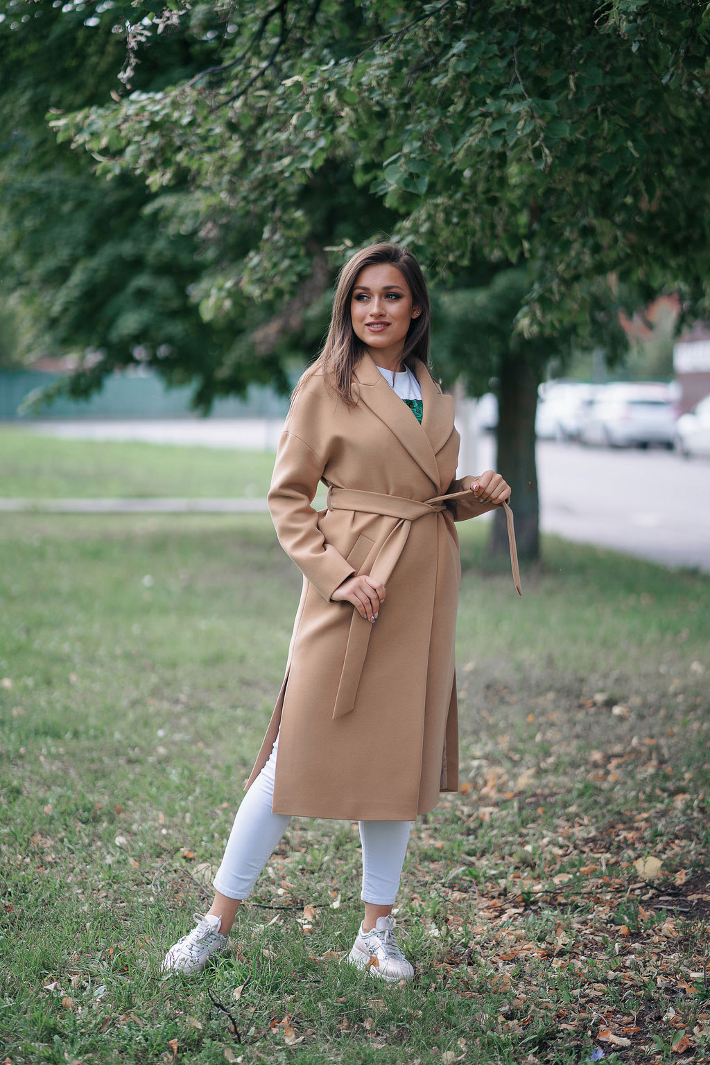 Пальто женское демисезонное 21820 (кремовый) - Kankan фото 46