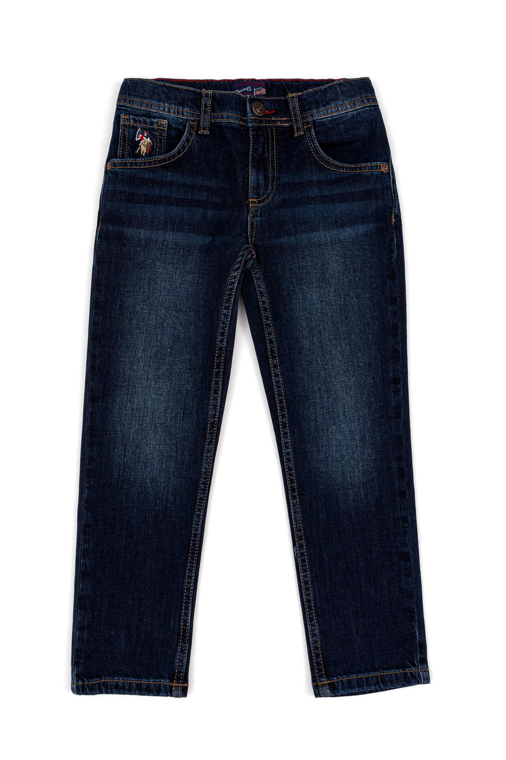 Синие джинсовые брюки для мальчика Неожиданная скидка в корзине - U.s. polo assn фото 2