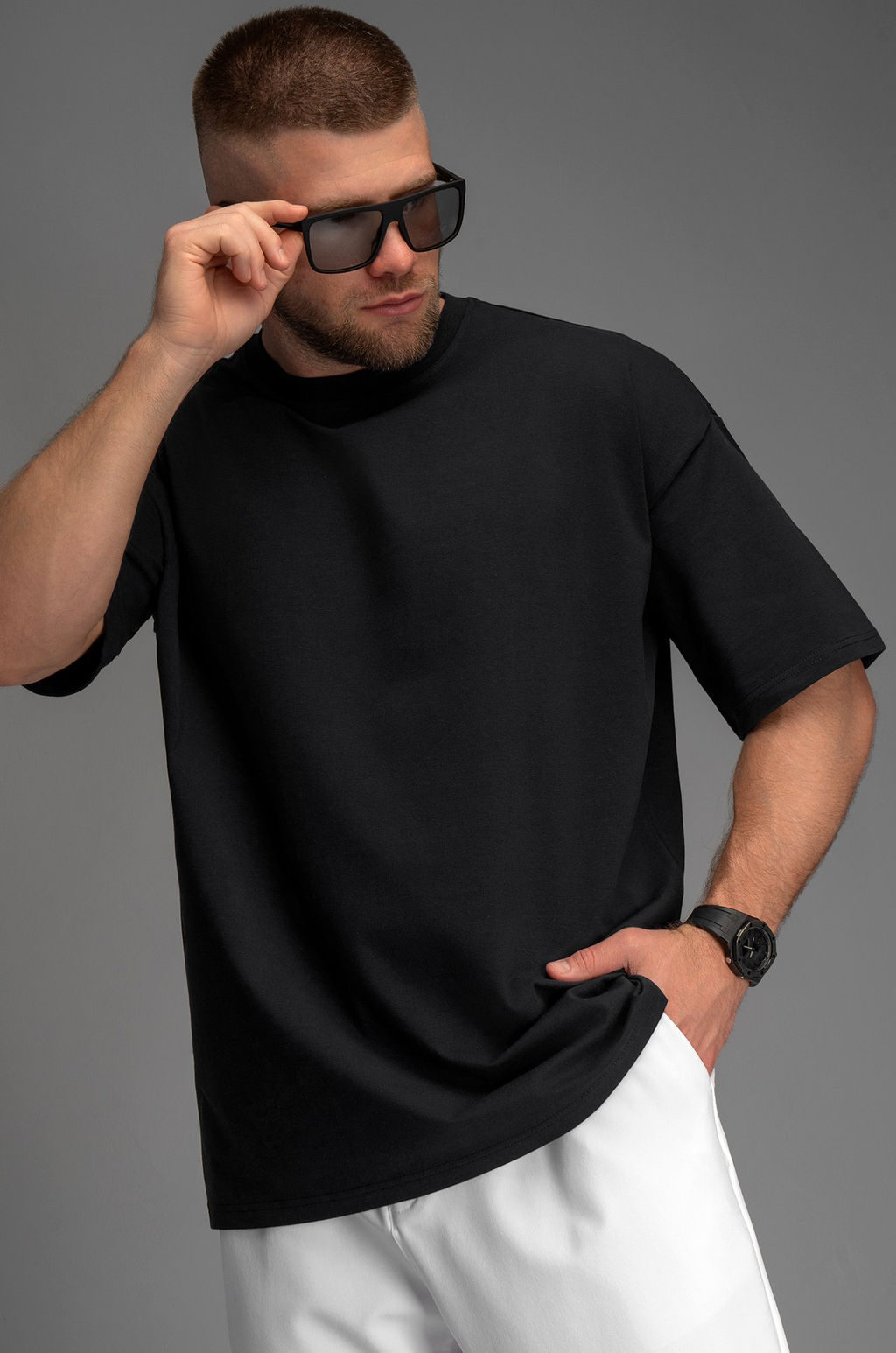 Мужская футболка оверсайз Happyfox - Happy fox фото 10