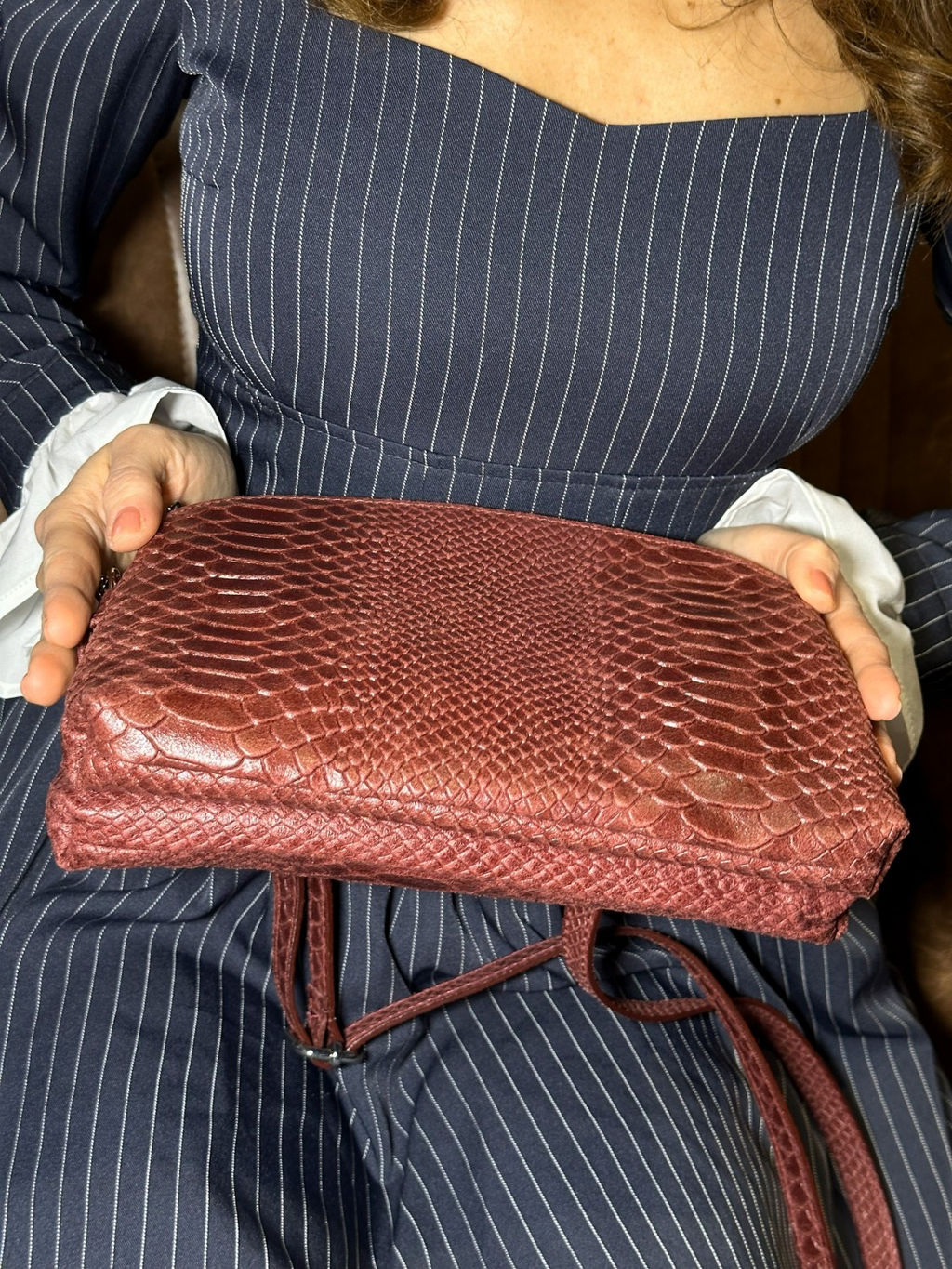 Сумка женская из телячьей кожи