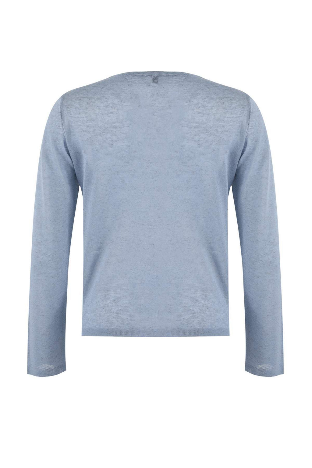 Wardrobe Essentials Ekru Bisiklet Yaka Ince Triko H?rka TWOSS26HI00009 - Trendyolmilla фото 4