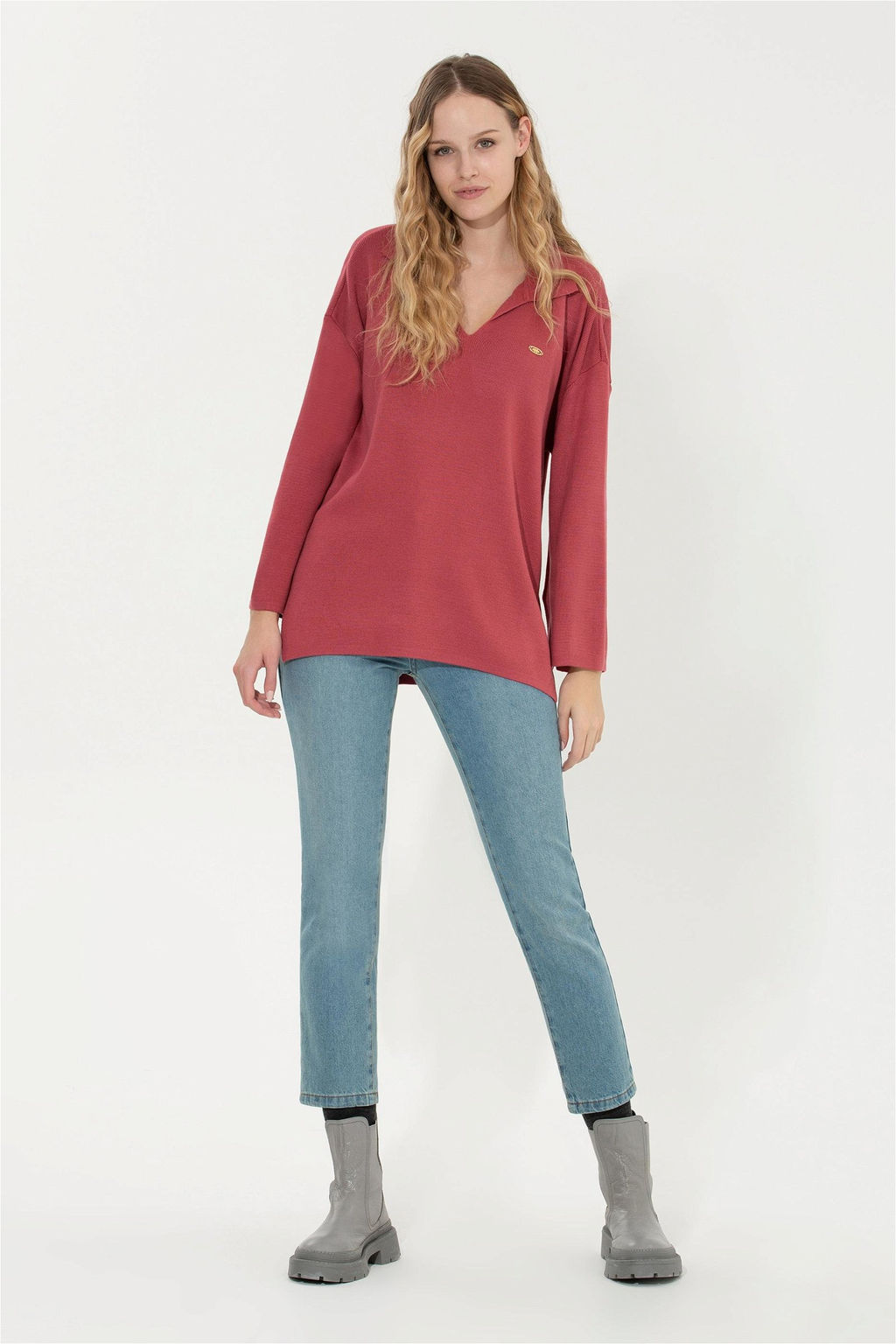 Женские зеленые джинсовые брюки Неожиданная скидка в корзине - U.s. polo assn фото 3