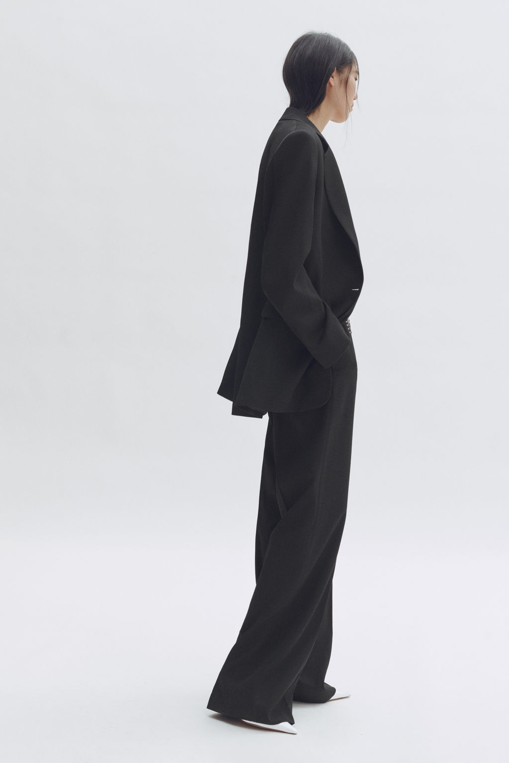 Blazer de botonadura sencilla en lana - H&m фото 6