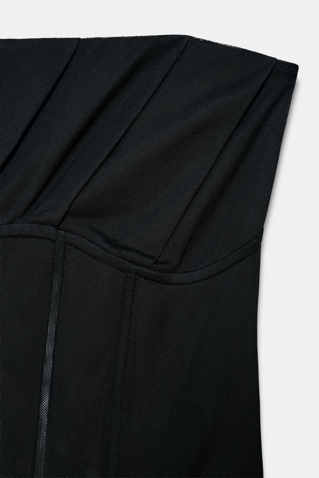 DRAPED TULLE CORSET - Zara фото 5