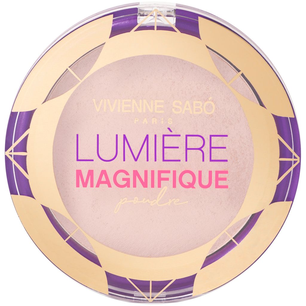 Vivienne Sabo Пудра сияющая Lumiere Magnifique тон 02 Beige, 6г.