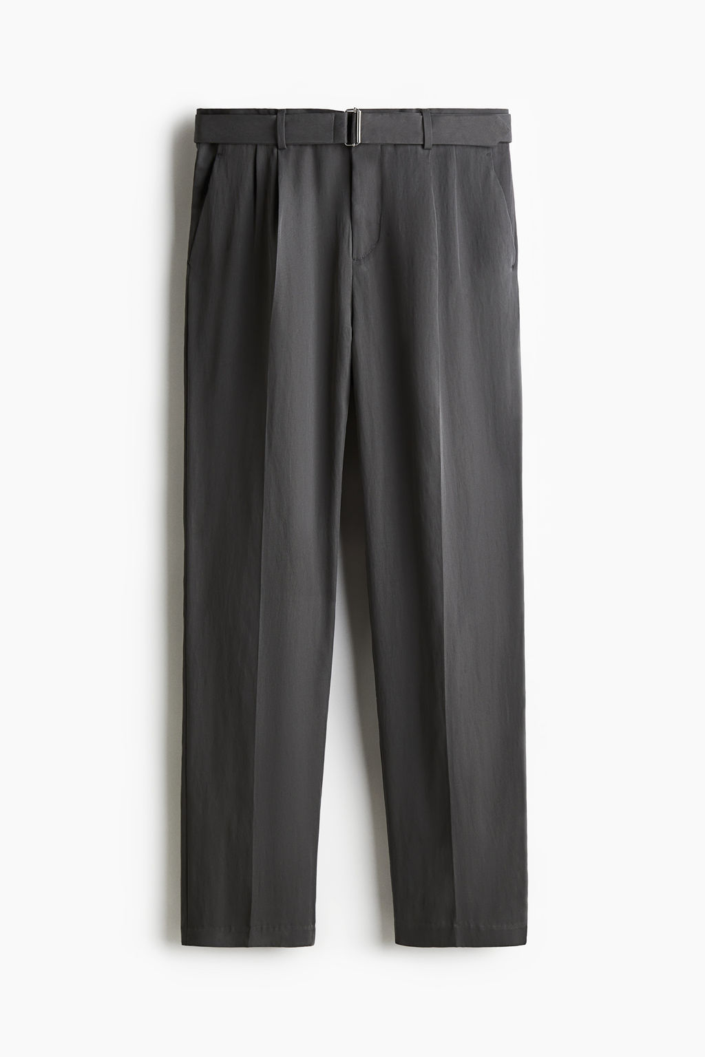 Pantal?n de sarga con cintur?n Regular Fit - H&m фото 2