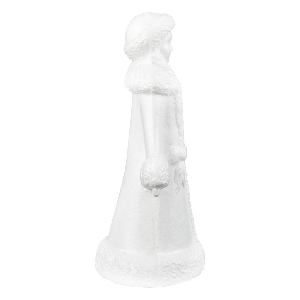 Love2art DPZ-R Заготовки для декора № 006 пенополистирол 10 х 9 х 18 см Снегурочка, малая  фото 4