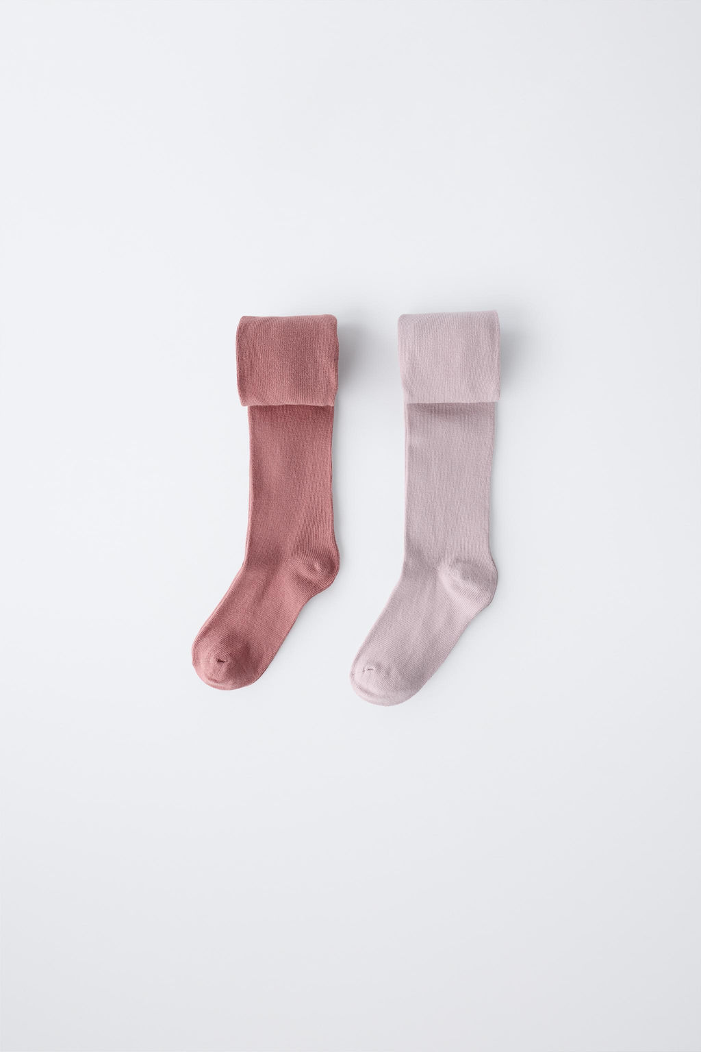 2-PACK OF PLAIN TIGHTS