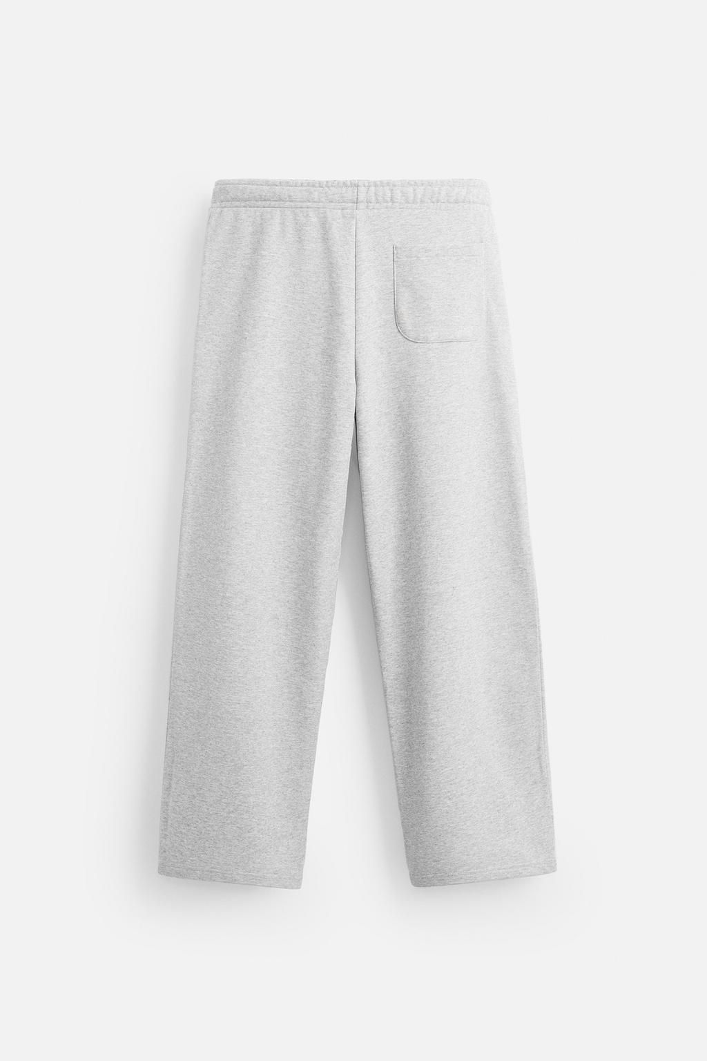 WIDE-LEG JOGGER TROUSERS - Zara фото 36