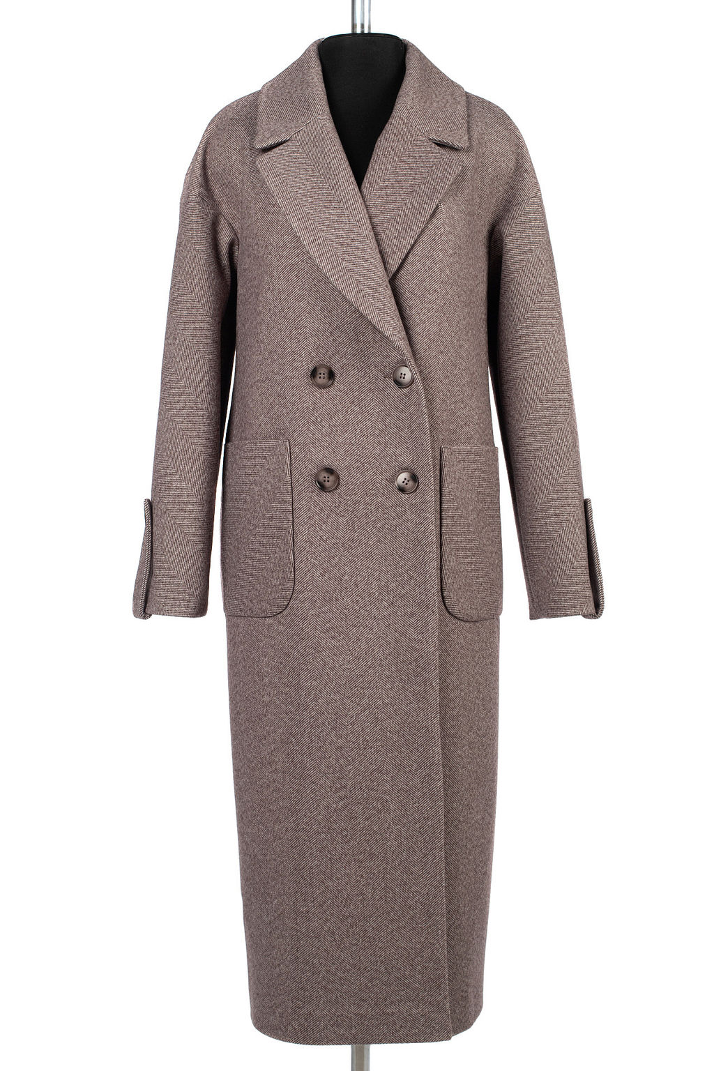 01-12229 Пальто женское демисезонное (пояс) - El podio фото 5