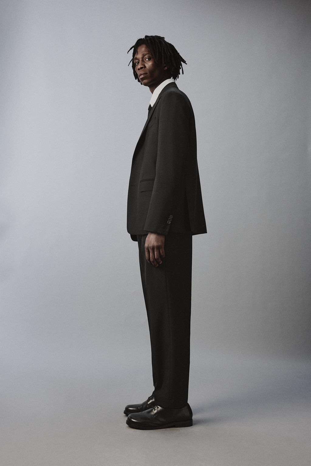 PANTAL?N TRAJE 100% LANA / Negro - Zara фото 4