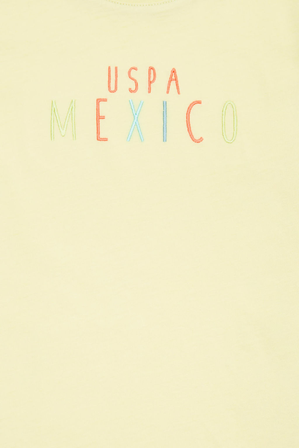 U. S. Polo Assn / Детская светло-желтая футболка с круглым вырезом - U.s. polo assn фото 4