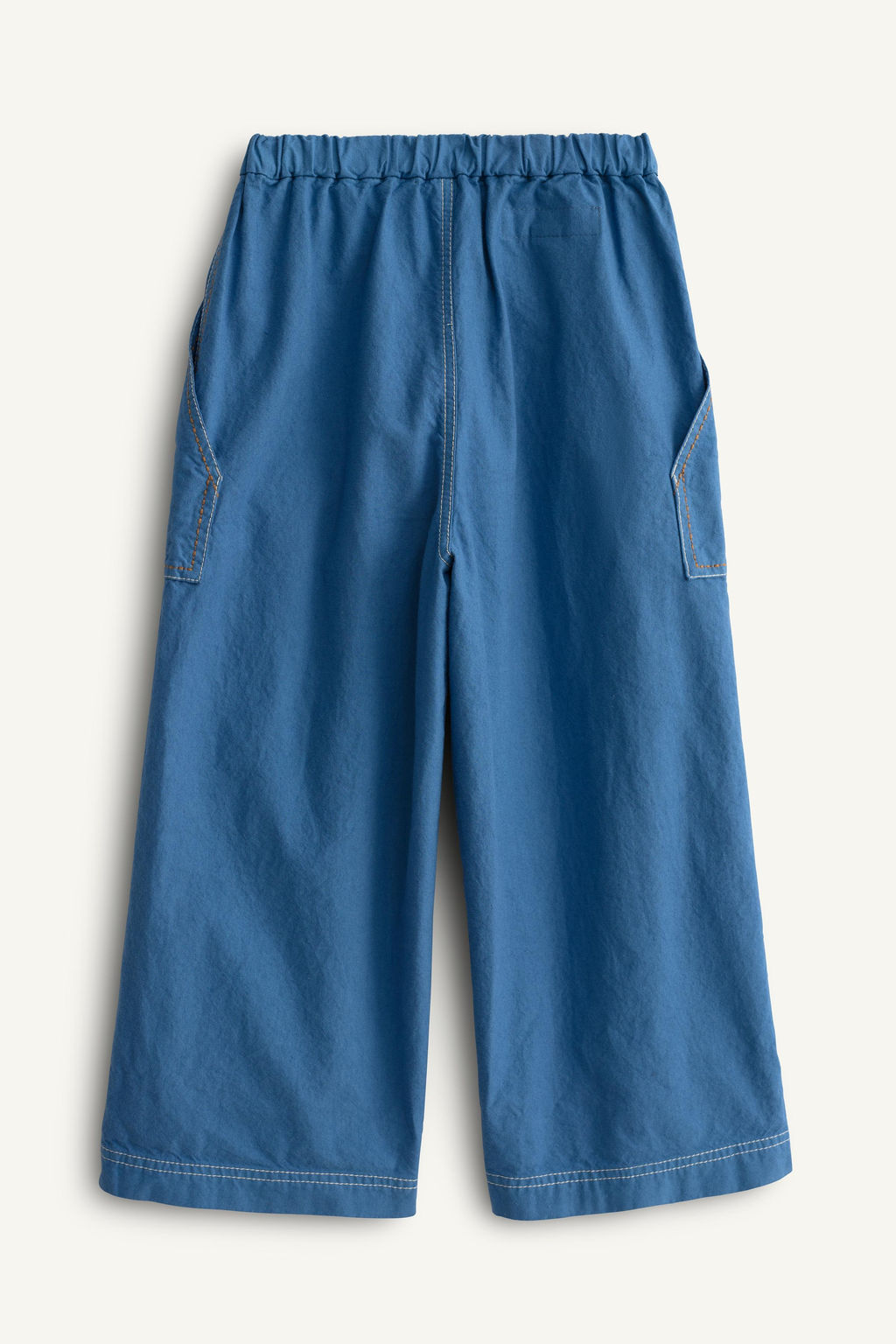 PANTAL?N BOLSILLOS PESPUNTES CONTRASTE LIMITED EDITION / Azul / ?ndigo - Zara фото 6