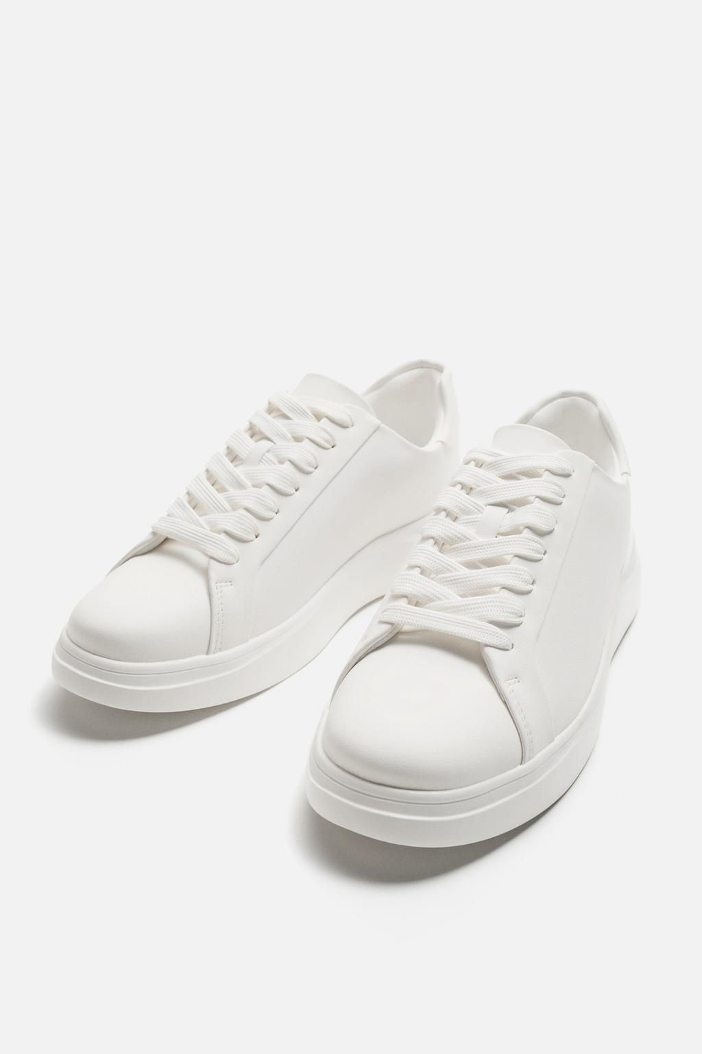 CHUNKY MONOCHROME TRAINERS - Zara фото 15