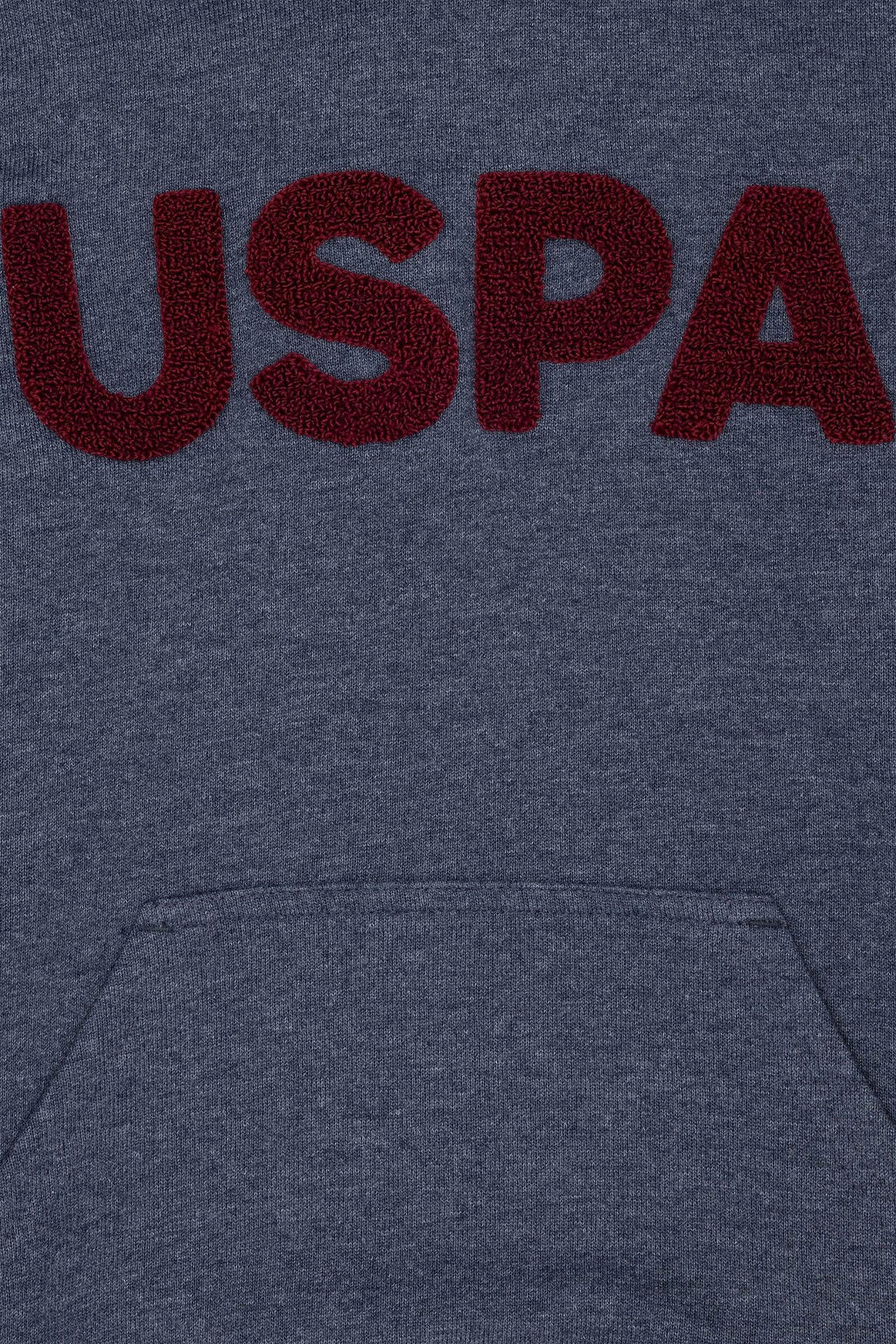 Темно-синяя базовая толстовка для мальчиков - U.s. polo assn фото 6
