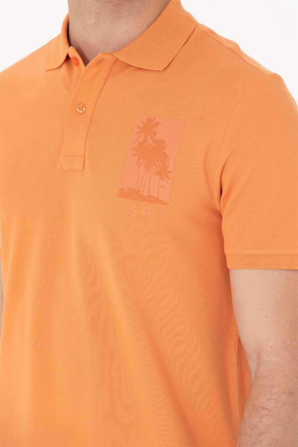 Мужская футболка с воротником-поло Brick Неожиданная скидка в корзине - U.s. polo assn фото 14