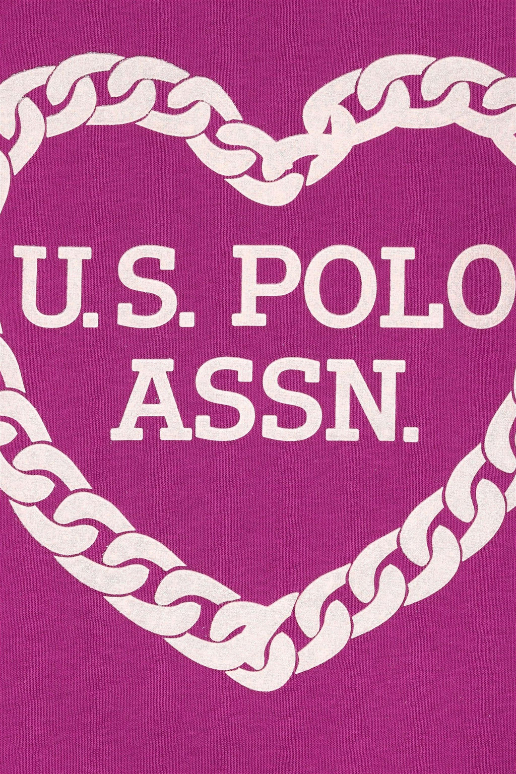 Фиолетовый свитшот для девочки - U.s. polo assn фото 3