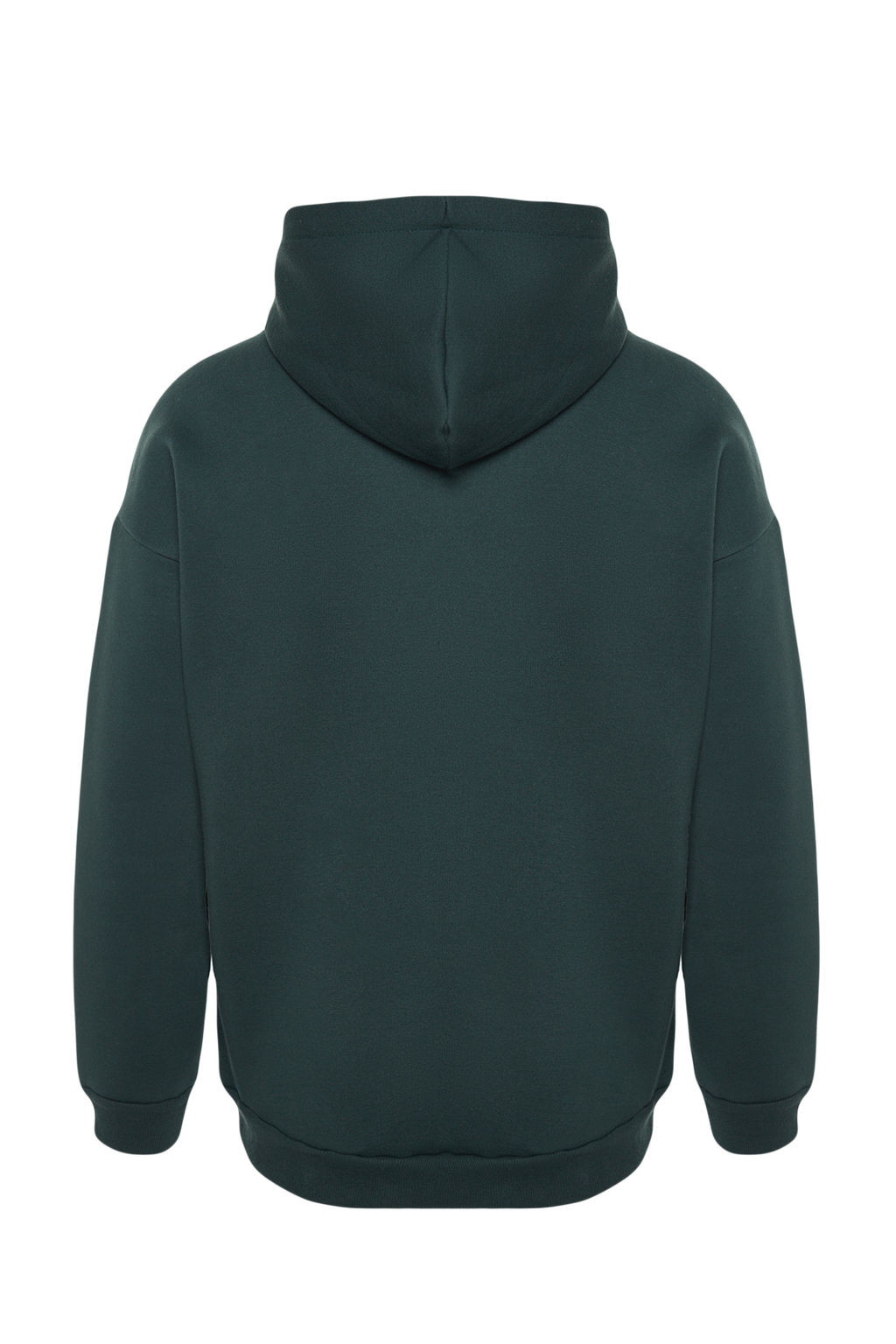 TRENDYOL MAN Turuncu %100 Pamuk Kapusonlu / Genis Kesim Kolej Bask?l? Ici Polarl? Sweatshirt TMNAW24SW00063 - Trendyolmilla фото 17