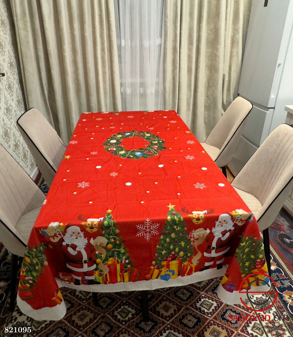 Скатерти новогодние с рисунком